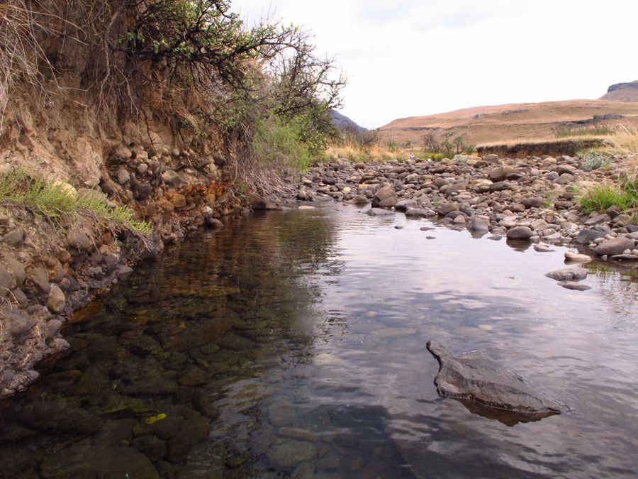 12 Polela and the 4 inch trout pool