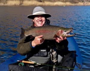 Caught and released – fly fishing in the Valley of Art.