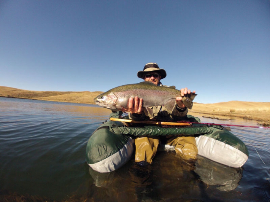 PHOTO-ESSAY ON SOME ICY STILLWATER FLY FISHING AT HIGHLAND LODGE