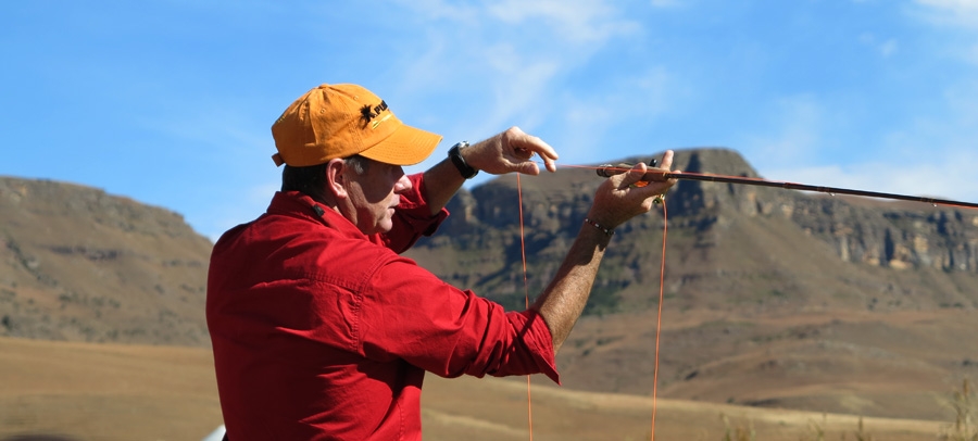 Linda Gorlei reports on ace fly caster, Peter Hayes&#039; teaching and touring visit to South Africa