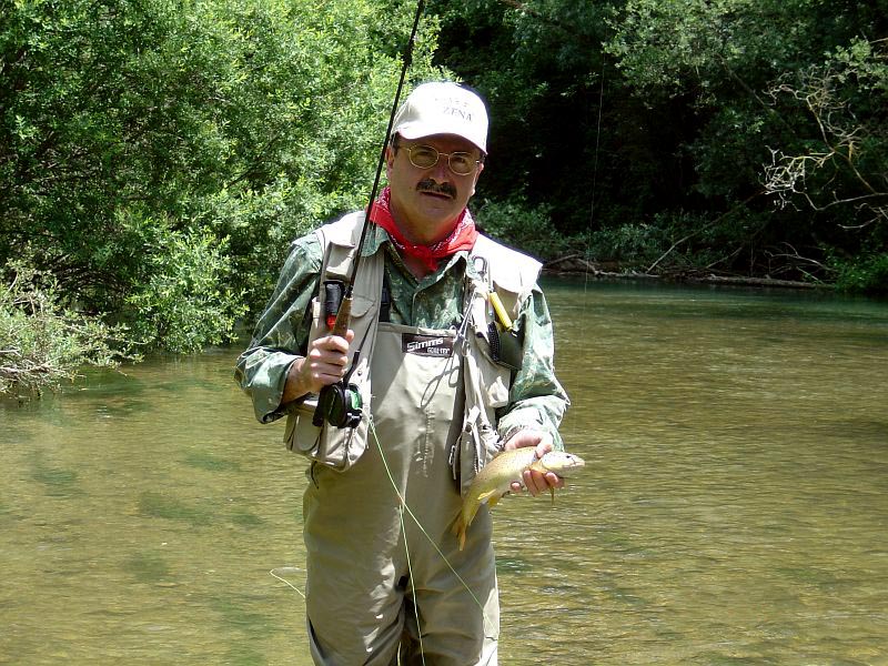 Agostino Roncallo on the Sangro River Italy