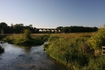 The Hampshire Bourne and the viaduct