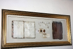 78 On the wall of Roger Harrison's home