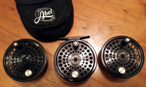 Abel TR2 and two extra spools offered for sale