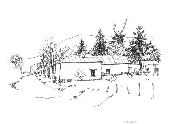 Houses in Rhodes village